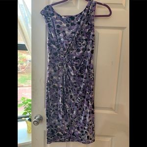 Purple polka dot dress.  Size 10 connected brand